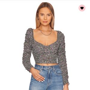 Astr the Label floral top